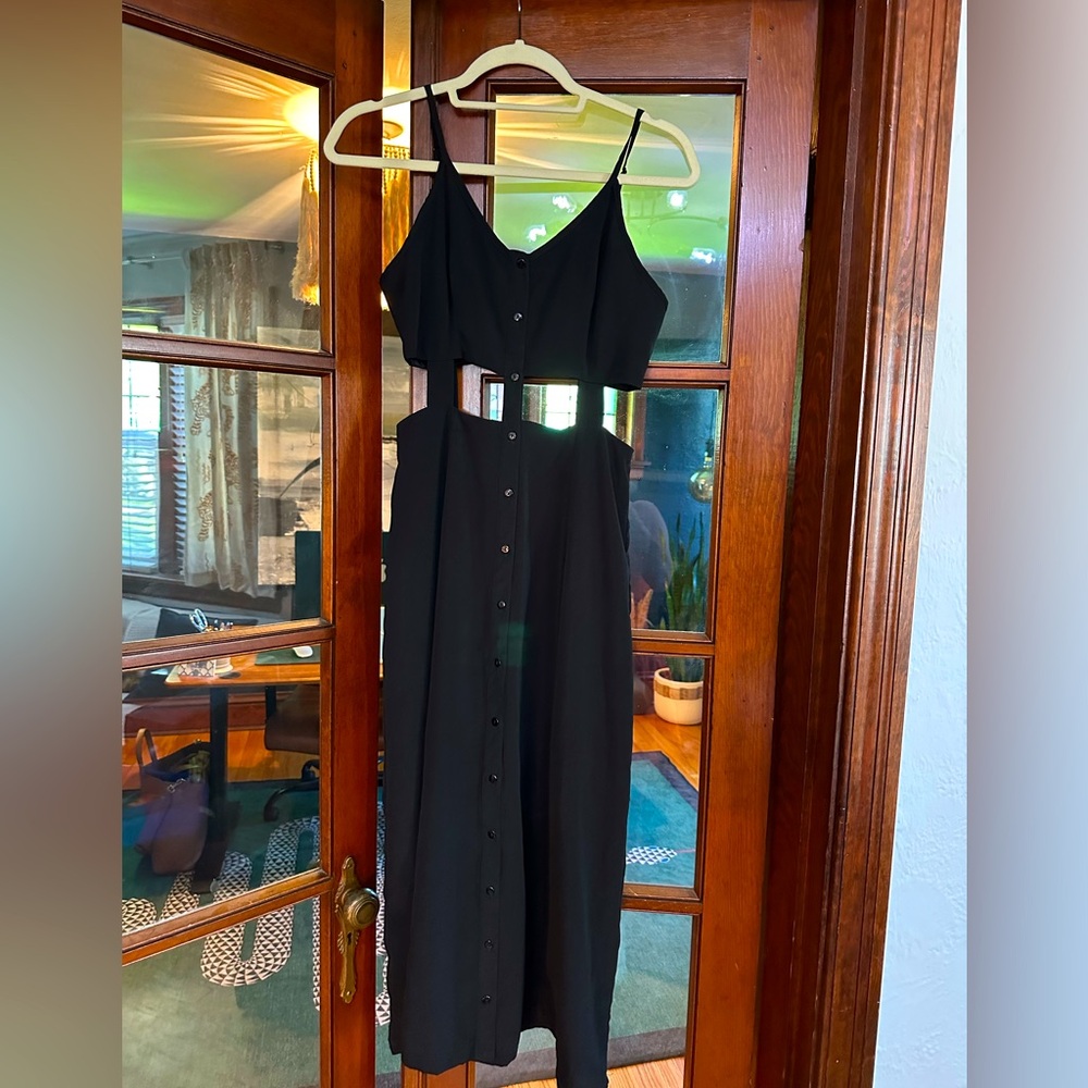 Urban outfitters cutout midi dress SIZE 0